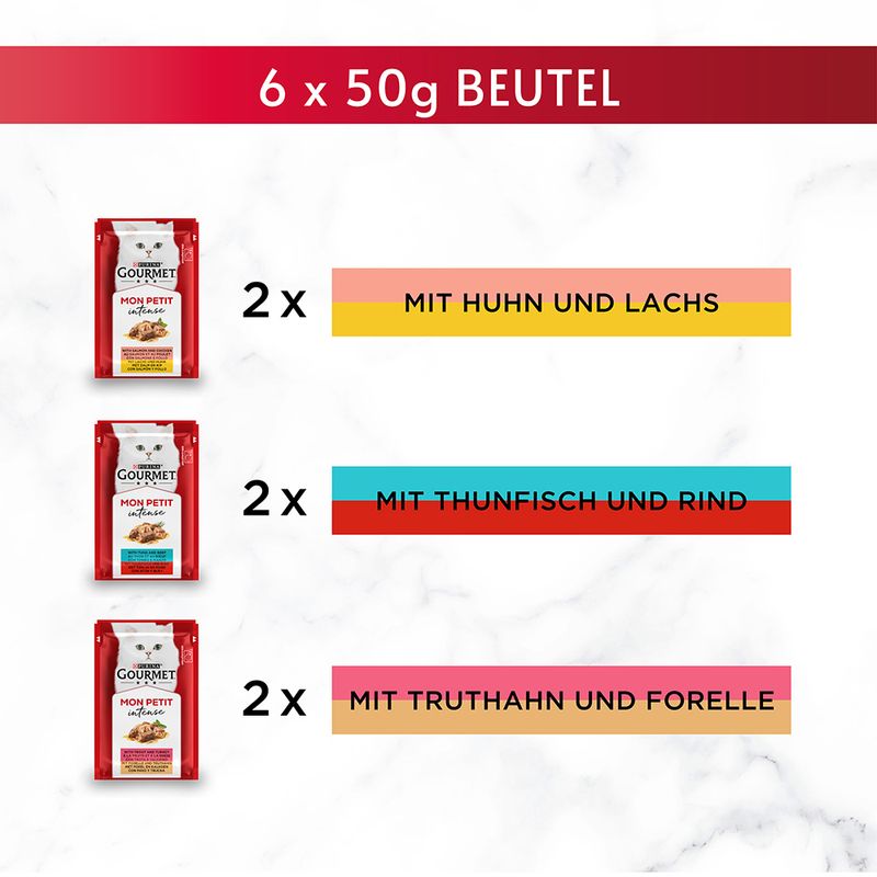 Mixpaket Gourmet Mon Petit 6 x 50 g zu TOP-Preisen