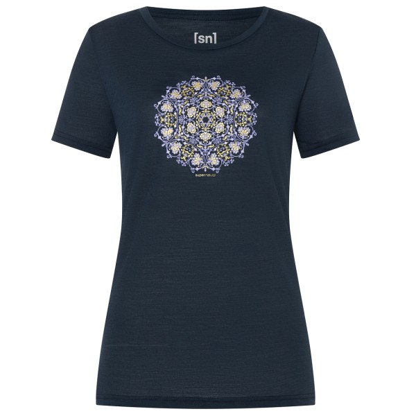 super.natural - Women's Ornament Tee - Merinoshirt