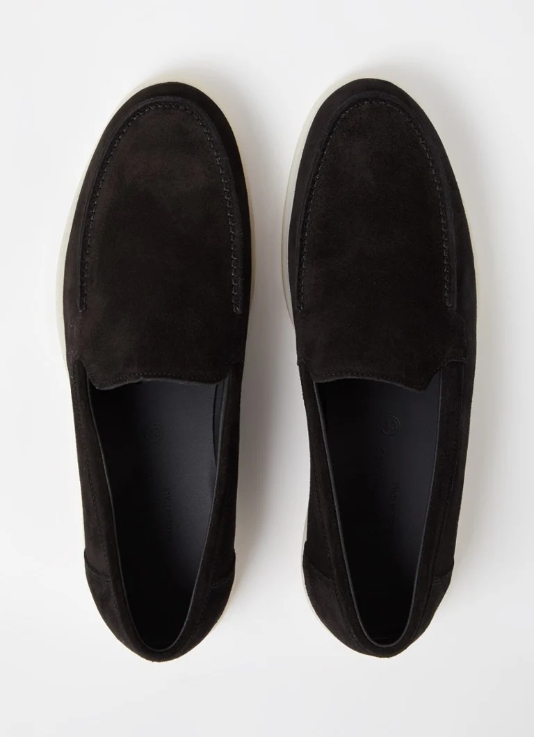 Scarpe slip-on in camoscio Amalfi di Mason Garments