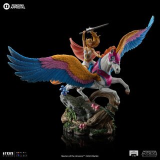 Masters of the Universe BDS Art Scale Statue - She-Ra and Swiftwind