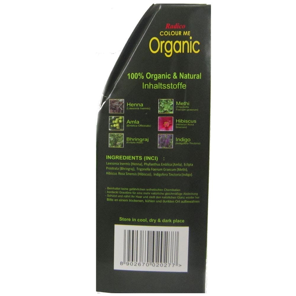 Radico Colour Me Organic Auburn Red 100 g