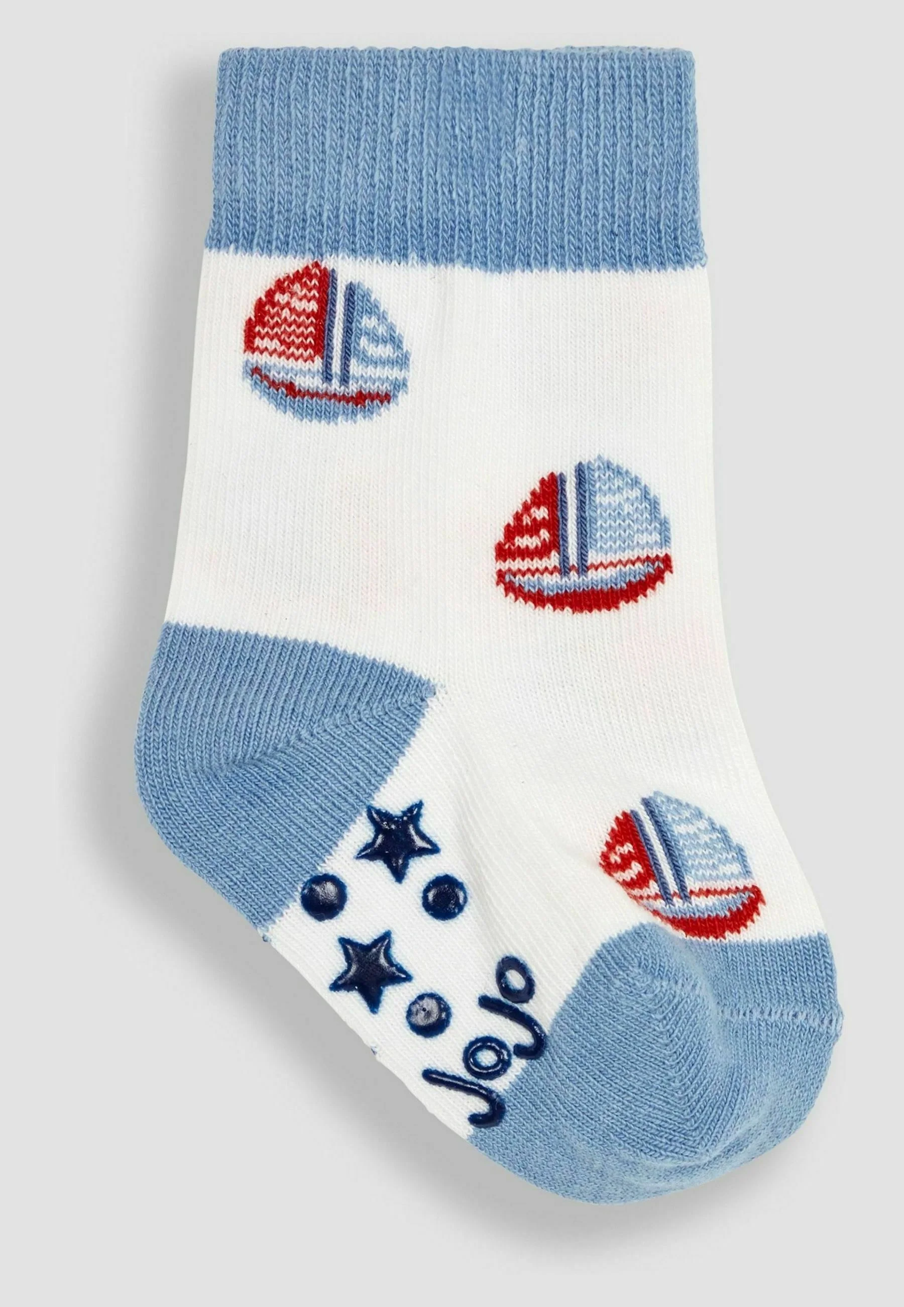 JoJo Maman Bébé 3-PACK NAUTICAL - REGULAR FIT - Calcetines