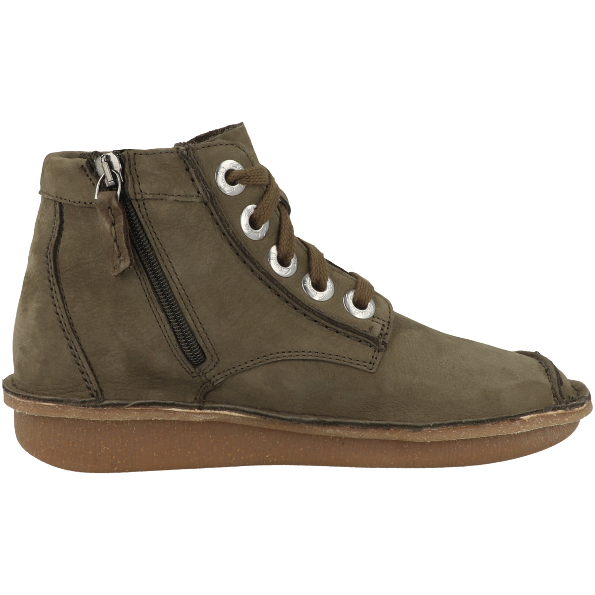 Clarks Funny Cedar Schnürboots dunkelgruen