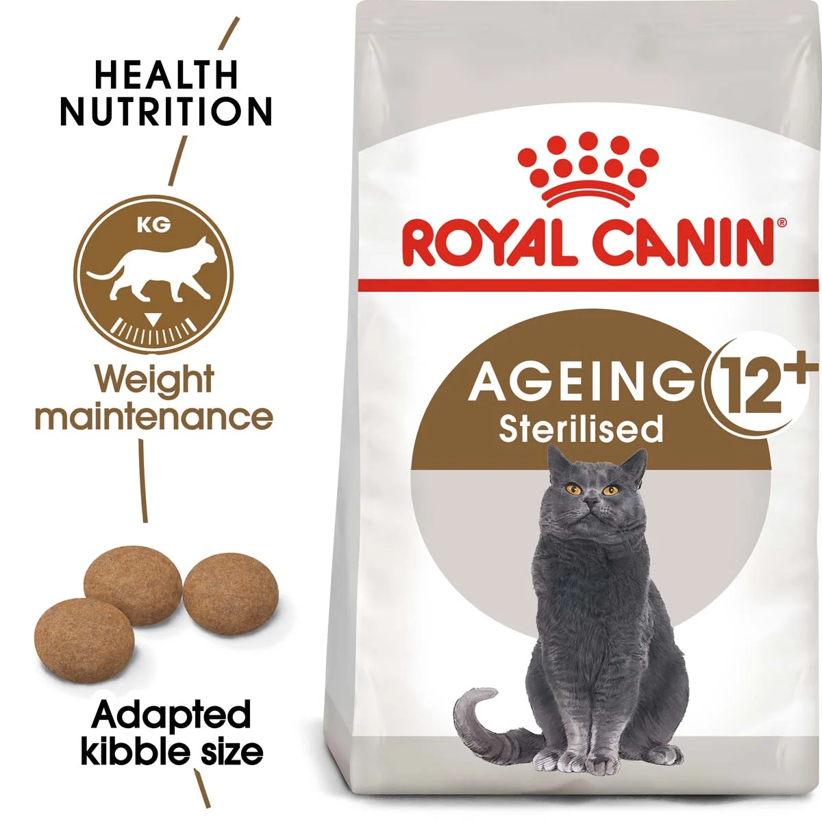 ROYAL CANIN AGEING 12+ Sterilised Trockenfutter für ältere kastrierte Katzen