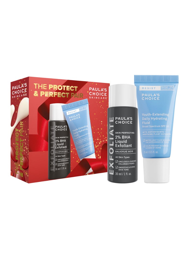 Paula's Choice The Protect & Perfect Pair mini dāvanu komplekts - ierobežota izdevuma kopšanas komplekts