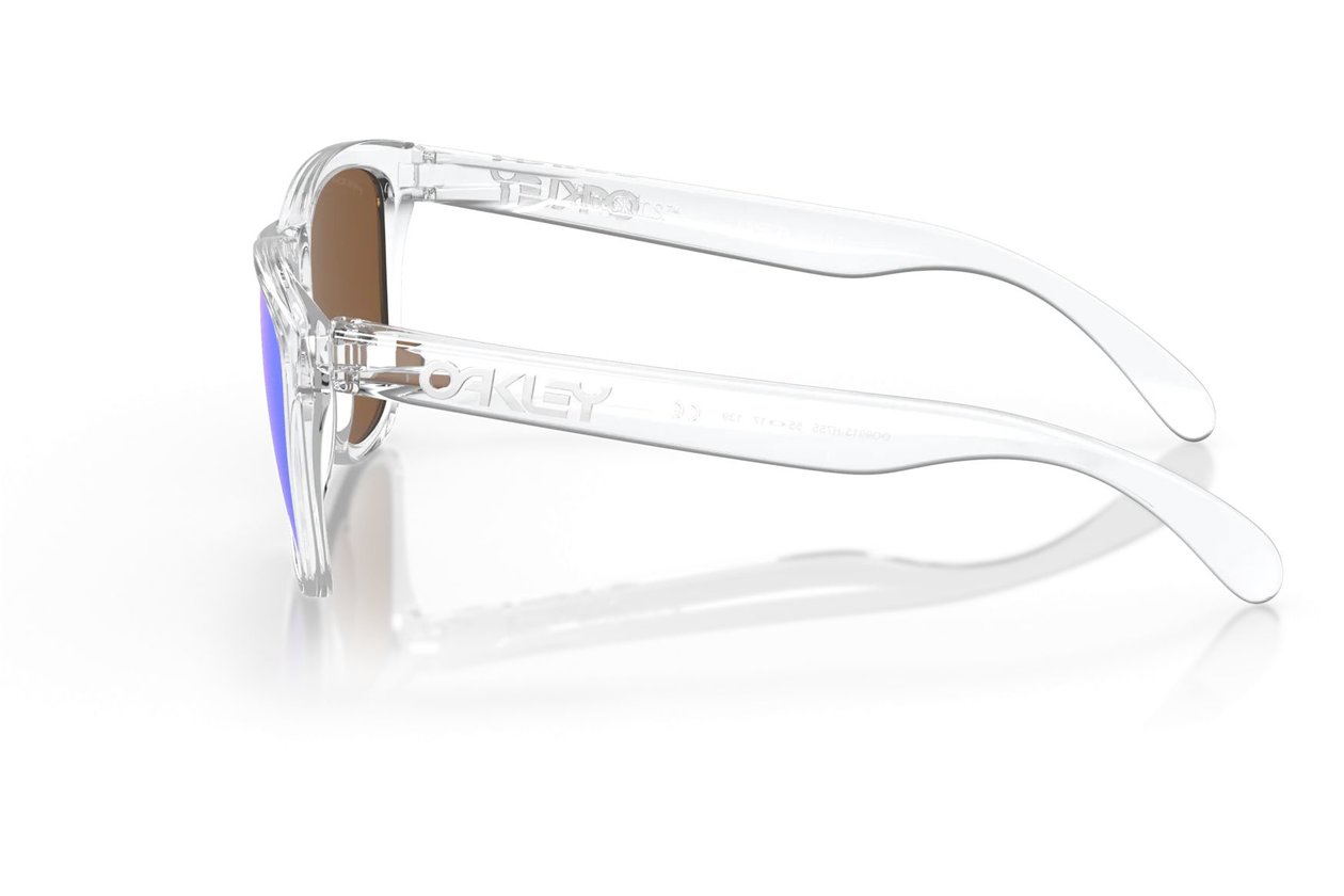 Oakley Frogskins Polished Clear/Prizm Violet