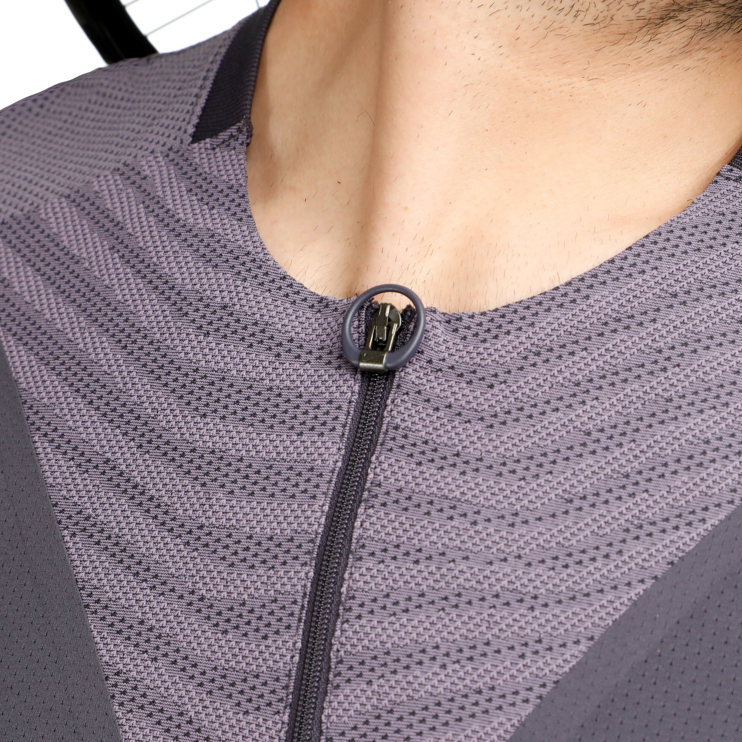 Dri-Fit Advantage Court Slim UL RG Polo Herren - Grau, Flieder