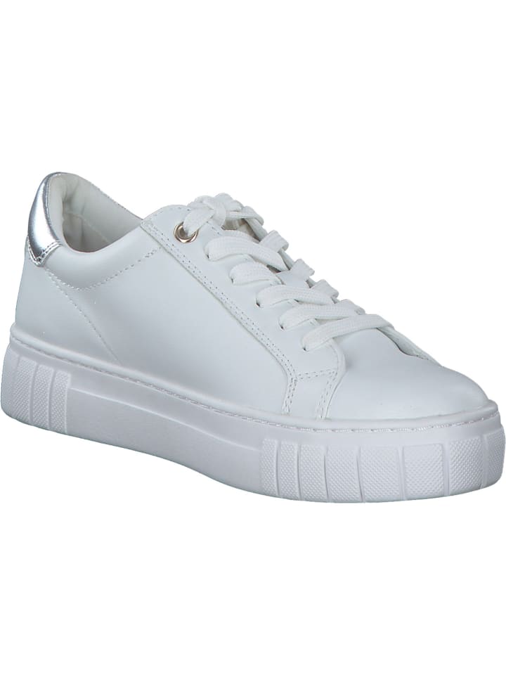 Marco Tozzi Schnürschuhe in WHITE/GOLD günstig kaufen