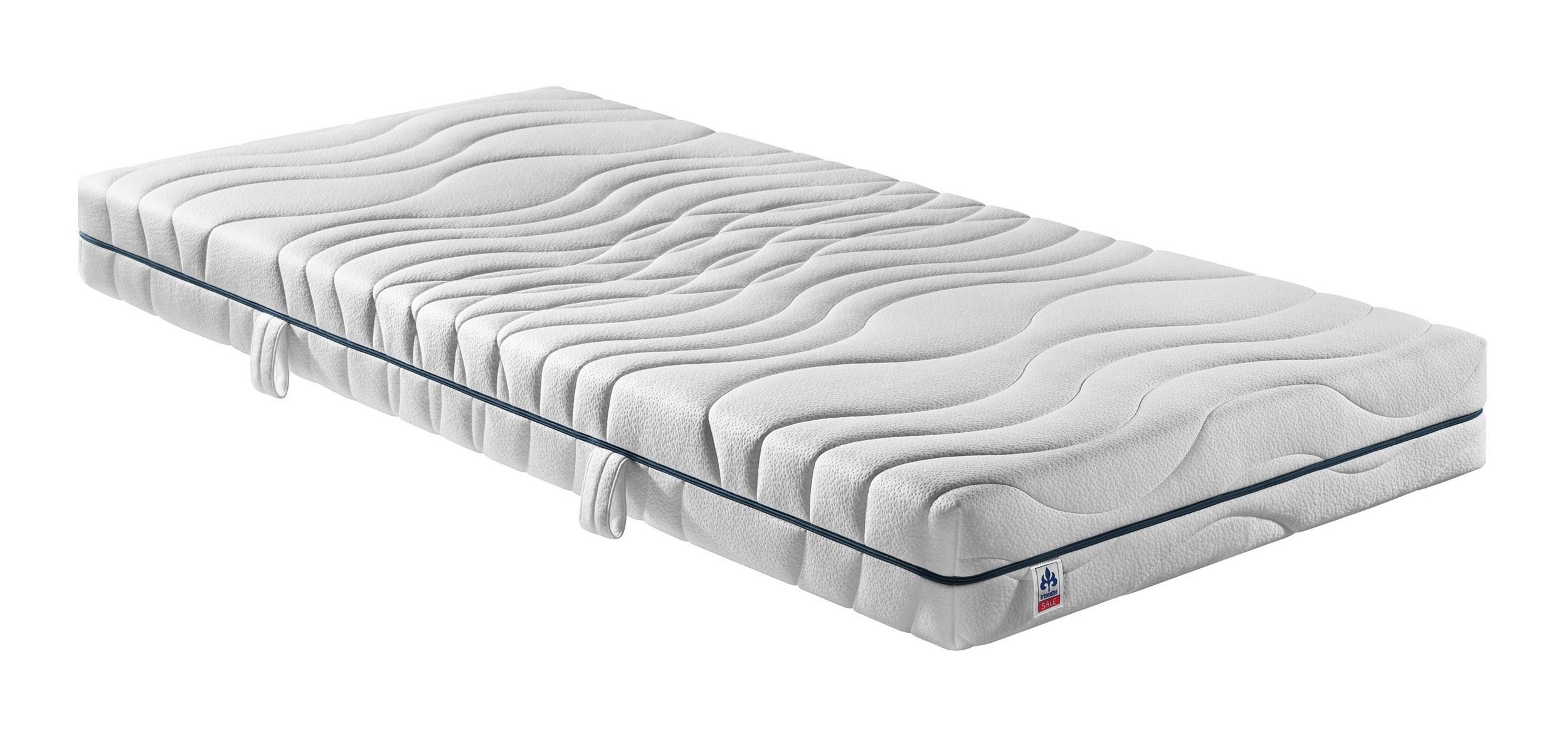 Kaltschaummatratze Sylt mit 7 Liegezonen, Irisette Sale, 20 cm hoch, HyPUR® Hybridschaum mit 3D-Konturschnitt-Technik