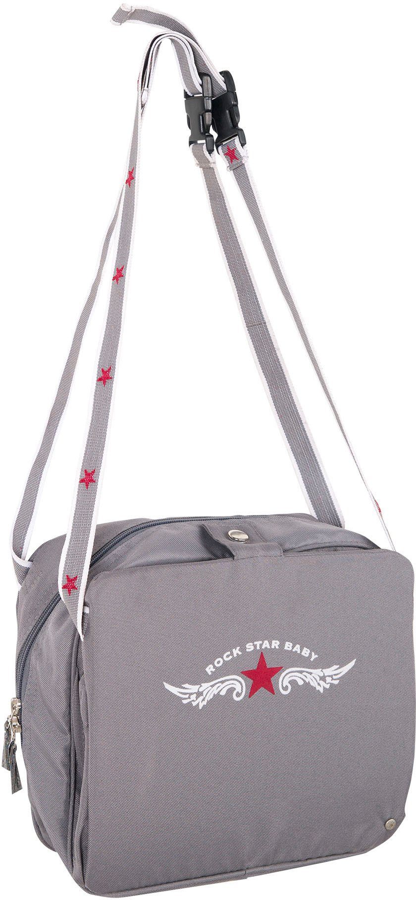roba® Tischsitz Boostersitz, Rock Star Baby, Sitzerhöhung für daheim und unterwegs