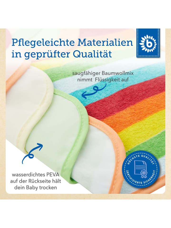 Bieco Spielwaren Baby Schlupf Lätzchen, 6er Pack - ab Geburt in Mehrfarbig günstig kaufen onesize