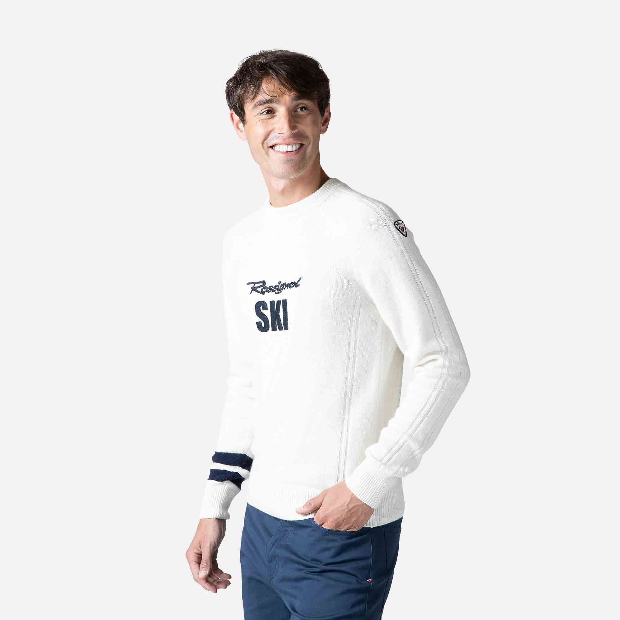 Pull en maille Signature homme