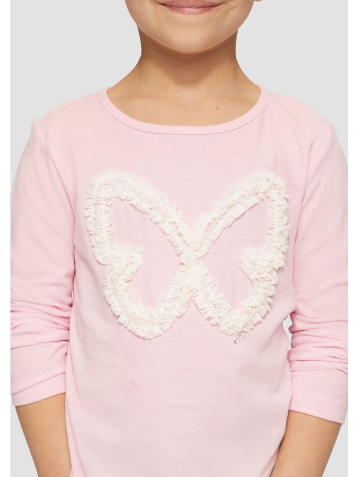 s.Oliver T-Shirt langarm in Pink günstig kaufen