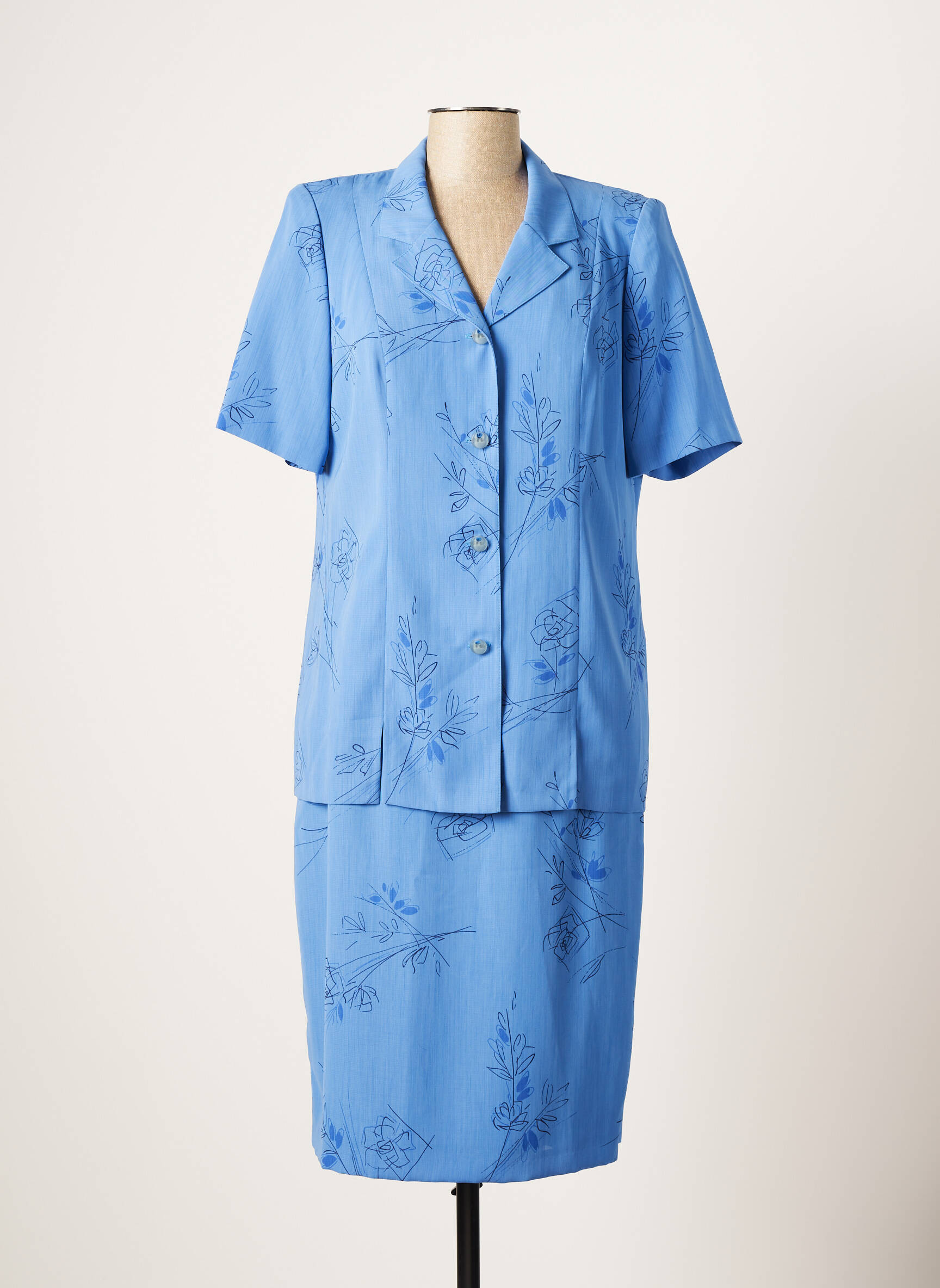 Lisa Chesnay Ensembles Jupe Femme couleur bleu