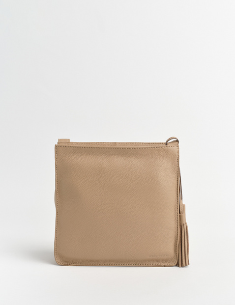 Schultertasche aus Leder