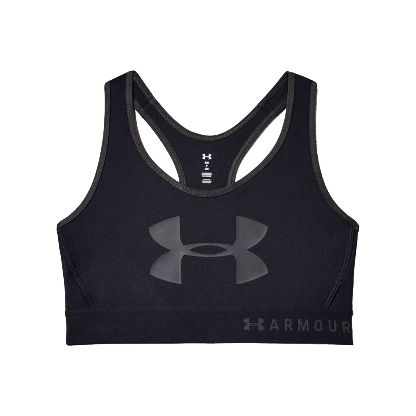 Under Armour Mid Keyhole Sport-BH Damen F001