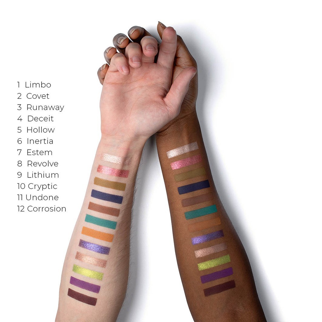 Lisované oční stíny Lethal Cosmetics Magnetic™