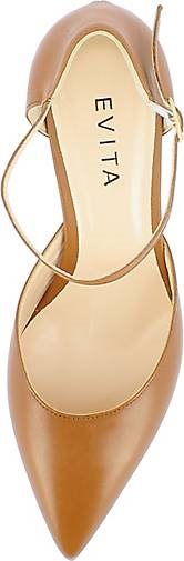 EVITA Damen Pumps halboffen CHIARA