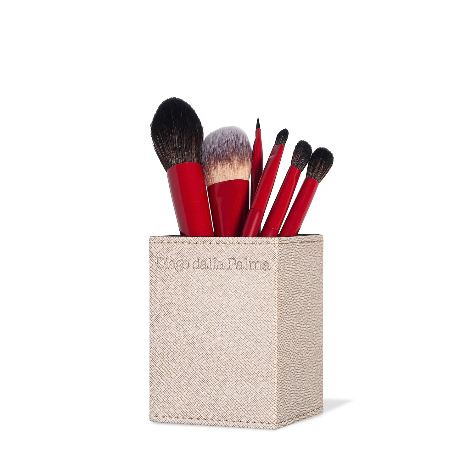 Conjunto Essencial de Pincéis Profissionais - Conjunto de Pincéis para Rosto e Olhos - Pincéis de Maquiagem