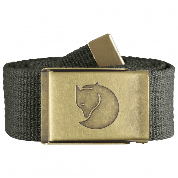 Fjällräven - Canvas Brass Belt 4 cm - Gürtel