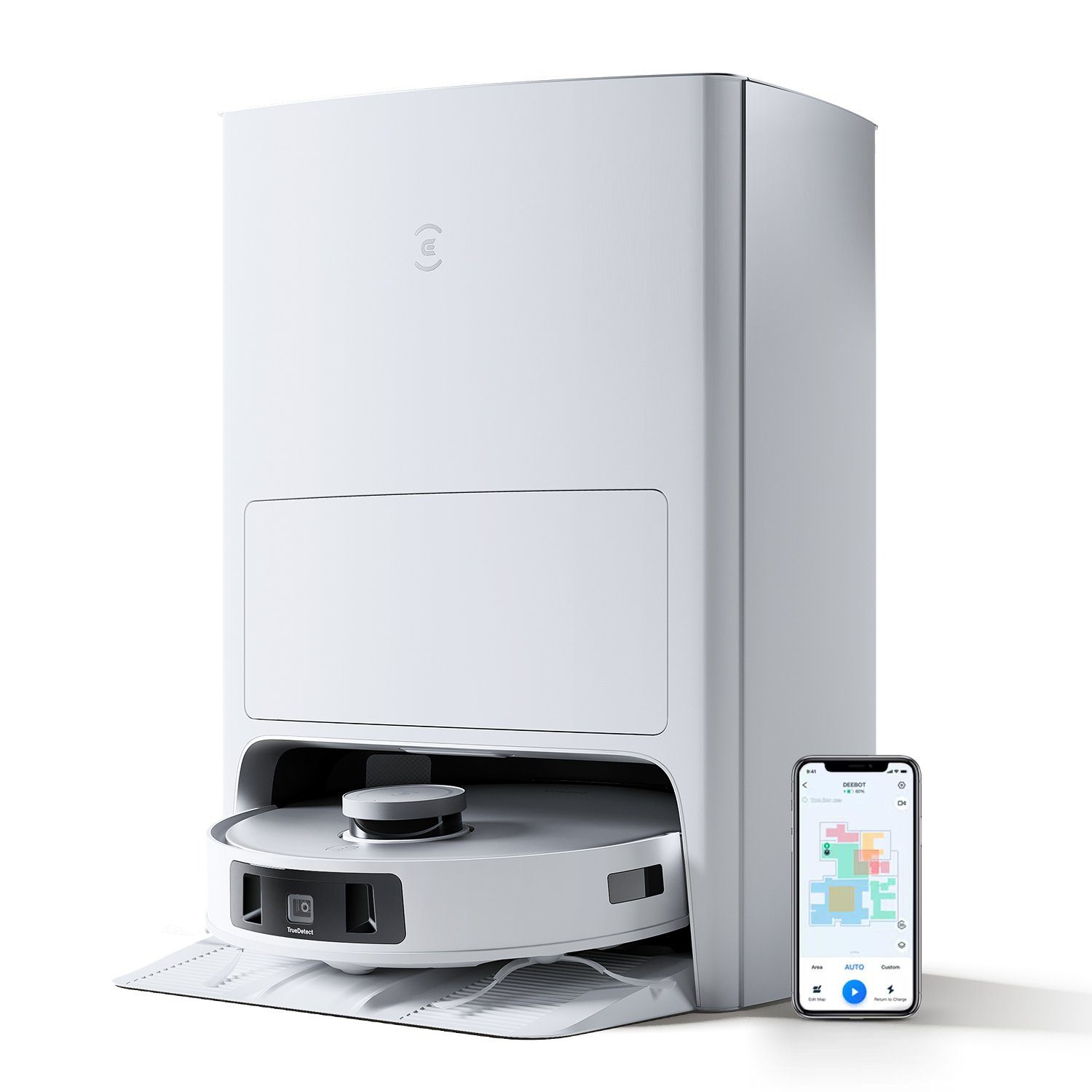 ECOVACS Nass-Trocken-Saugroboter DEEBOT T20e OMNI, 45,00 W, mit All-in-One-Reinigungssystem