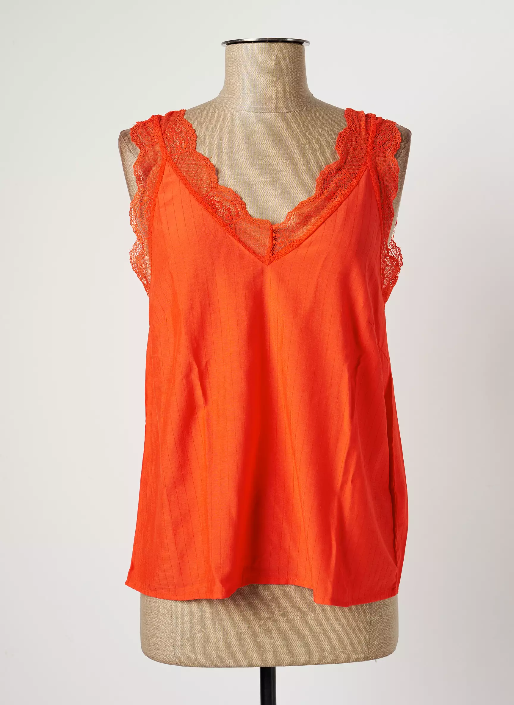 Kaffe Debardeurs Femme couleur orange