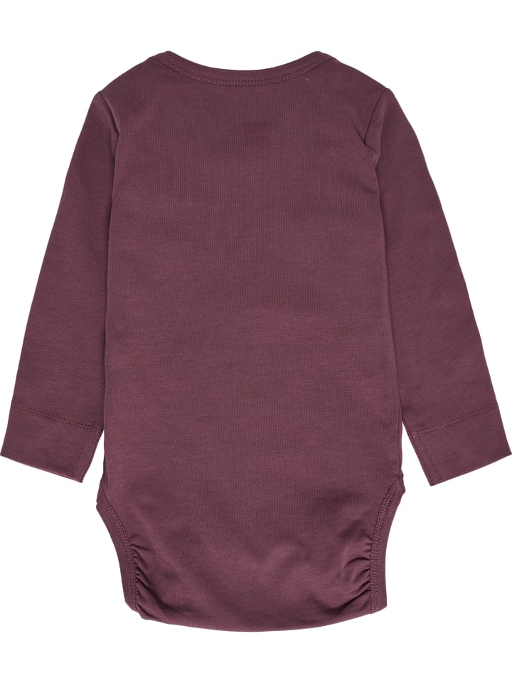 Hummel Hummel Druckknopf Strampler Hmlelvina Mädchen in PLUM WINE günstig kaufen