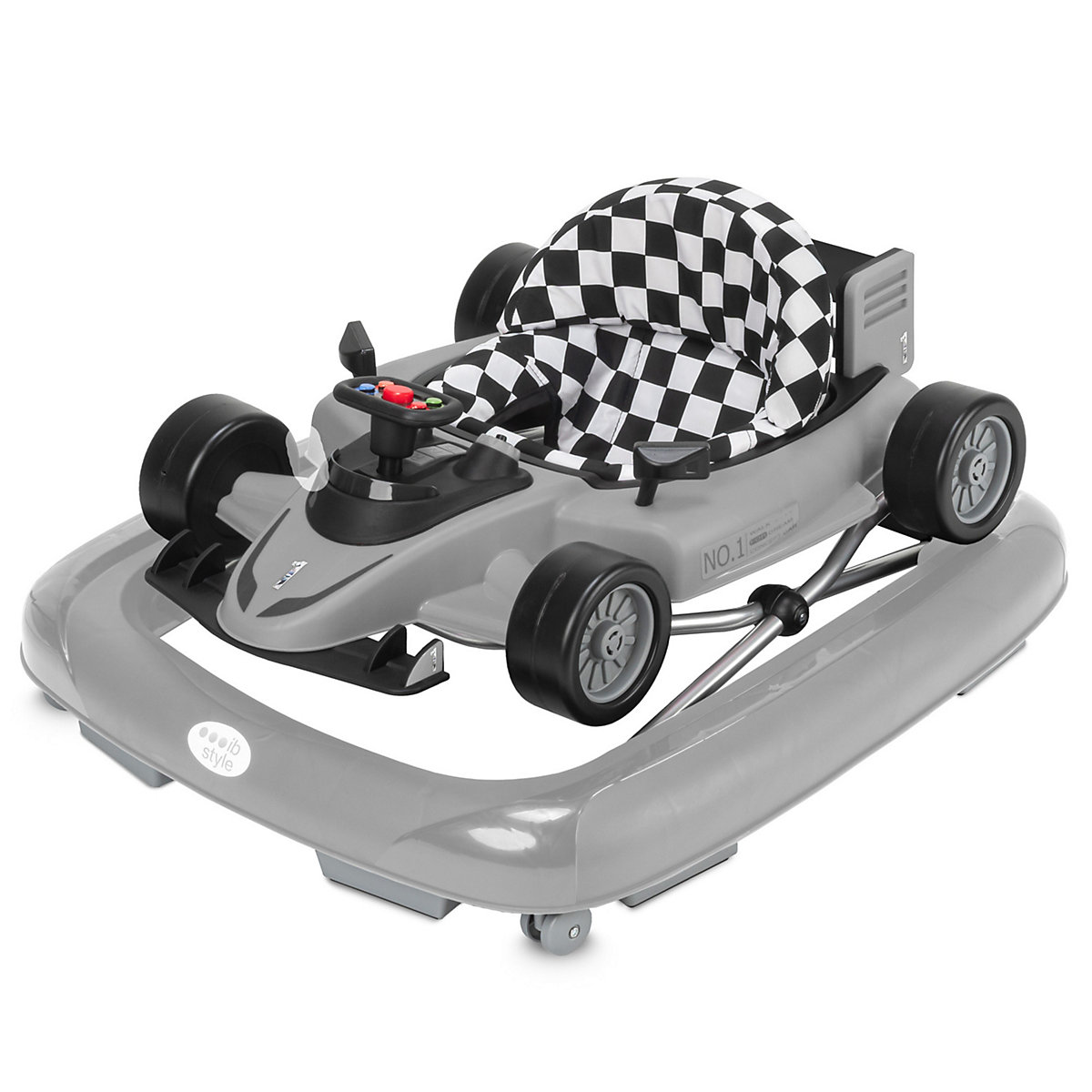 Lauflernwagen Lauflernhilfe Gehfrei 2 in1 mit Sound LITTLE SPEEDSTER 70 x 62 x 40 cm