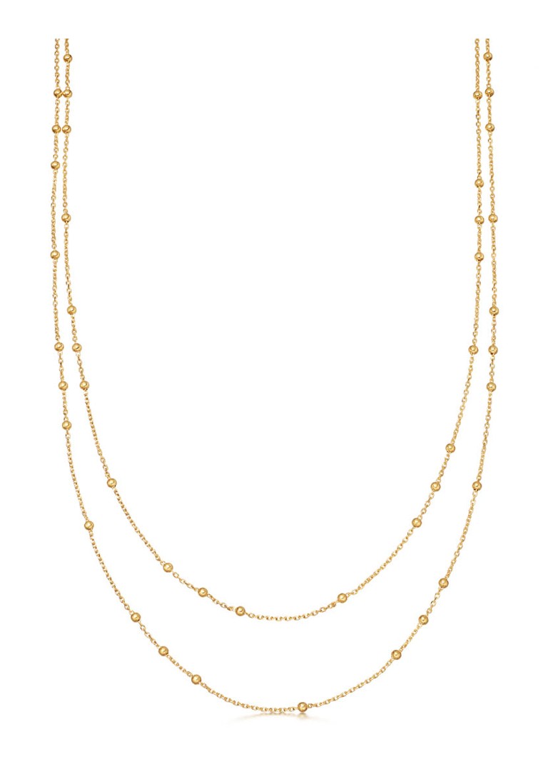 Missoma Double Chain necklace gold plated