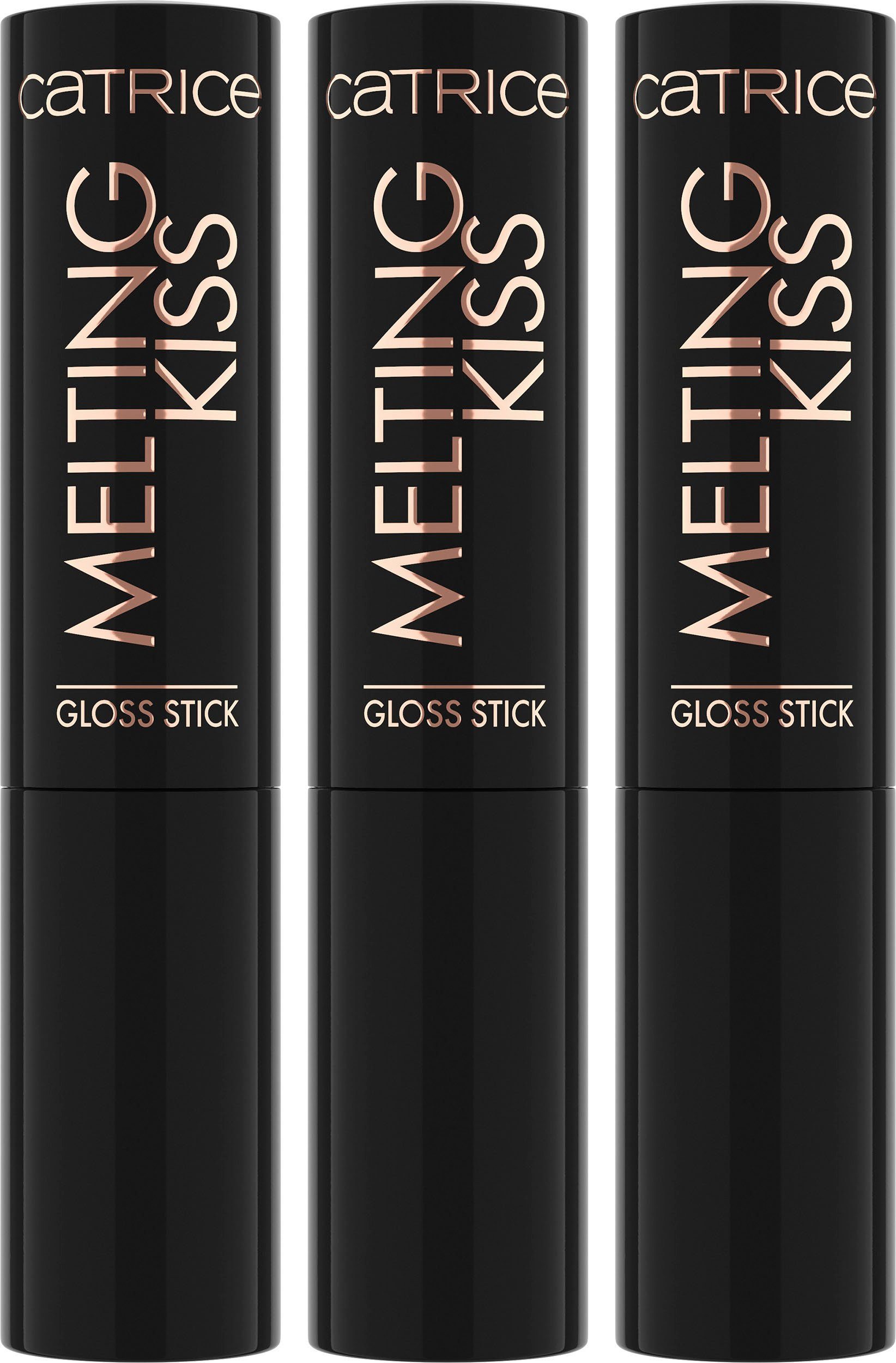Catrice Lippenstift Catrice Melting Kiss Gloss Stick, 3-tlg.