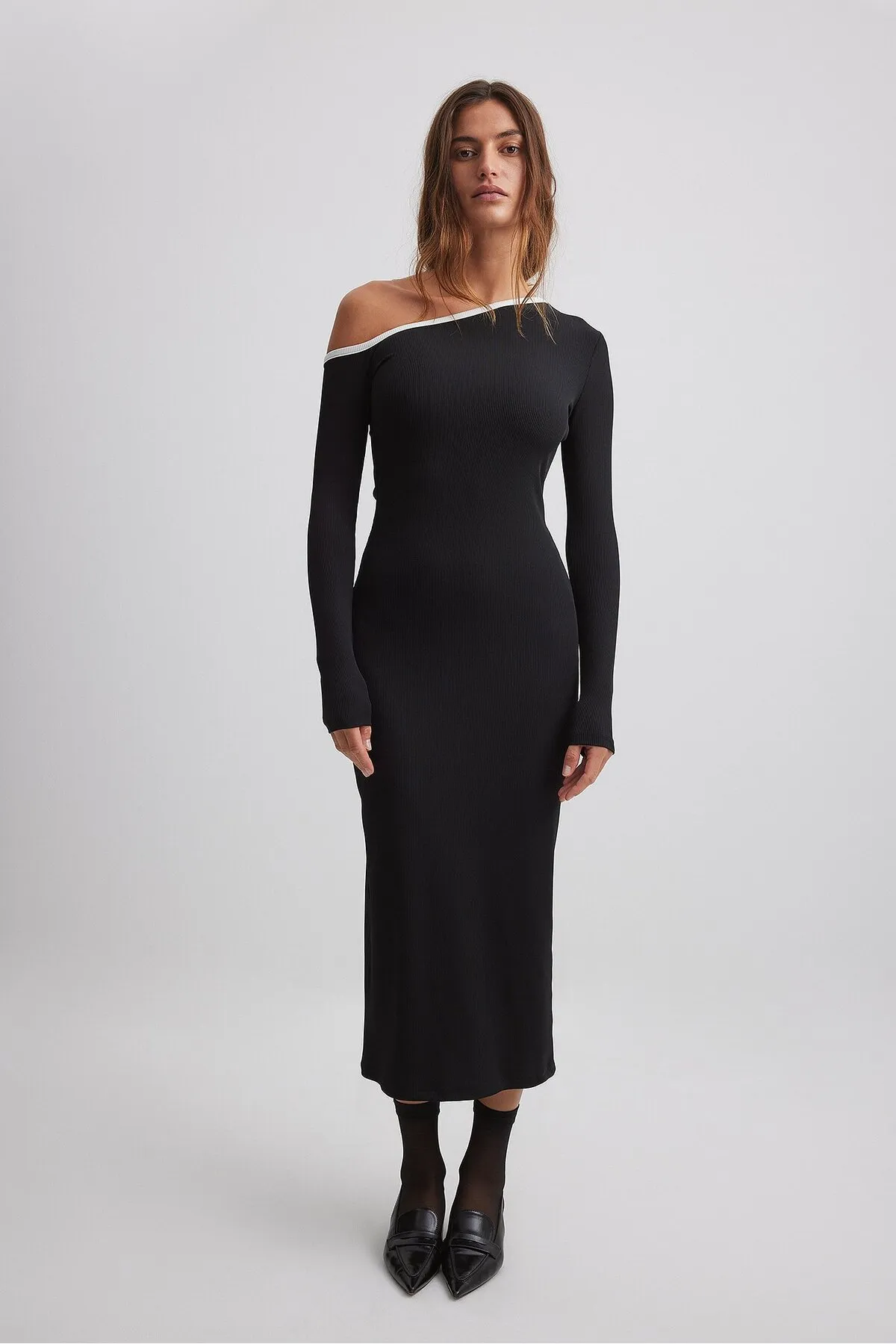 NA-KD  Kleid - Schwarz - Basic