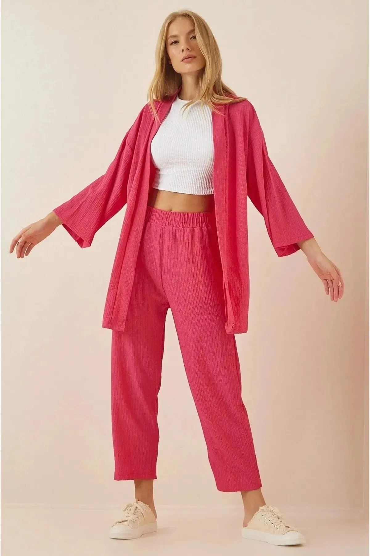 MOTTİSTORE  Zweiteiler - Rosa - Oversized