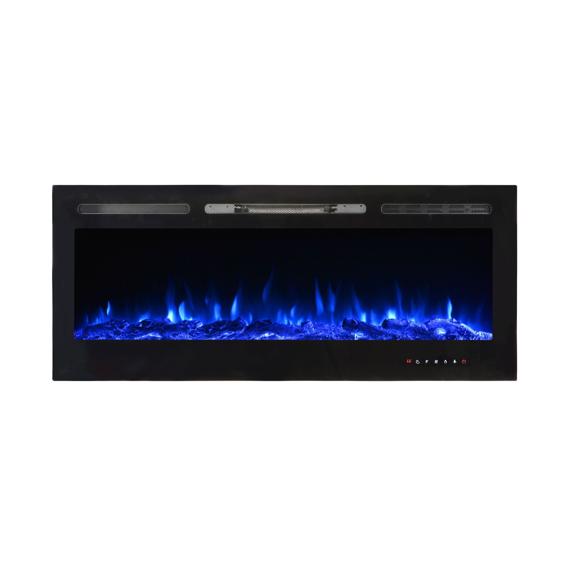 El Fuego Elektrokamin Elektrokamin Wandkamin Einbaukamin El Fuego, ohne Heizung nutzbar