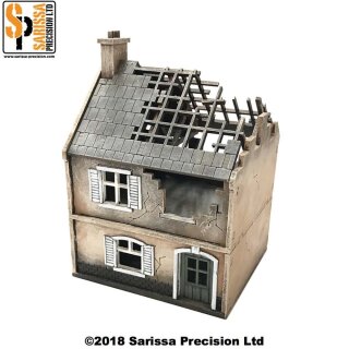 Destroyed Town Scenery Set (28 mm)