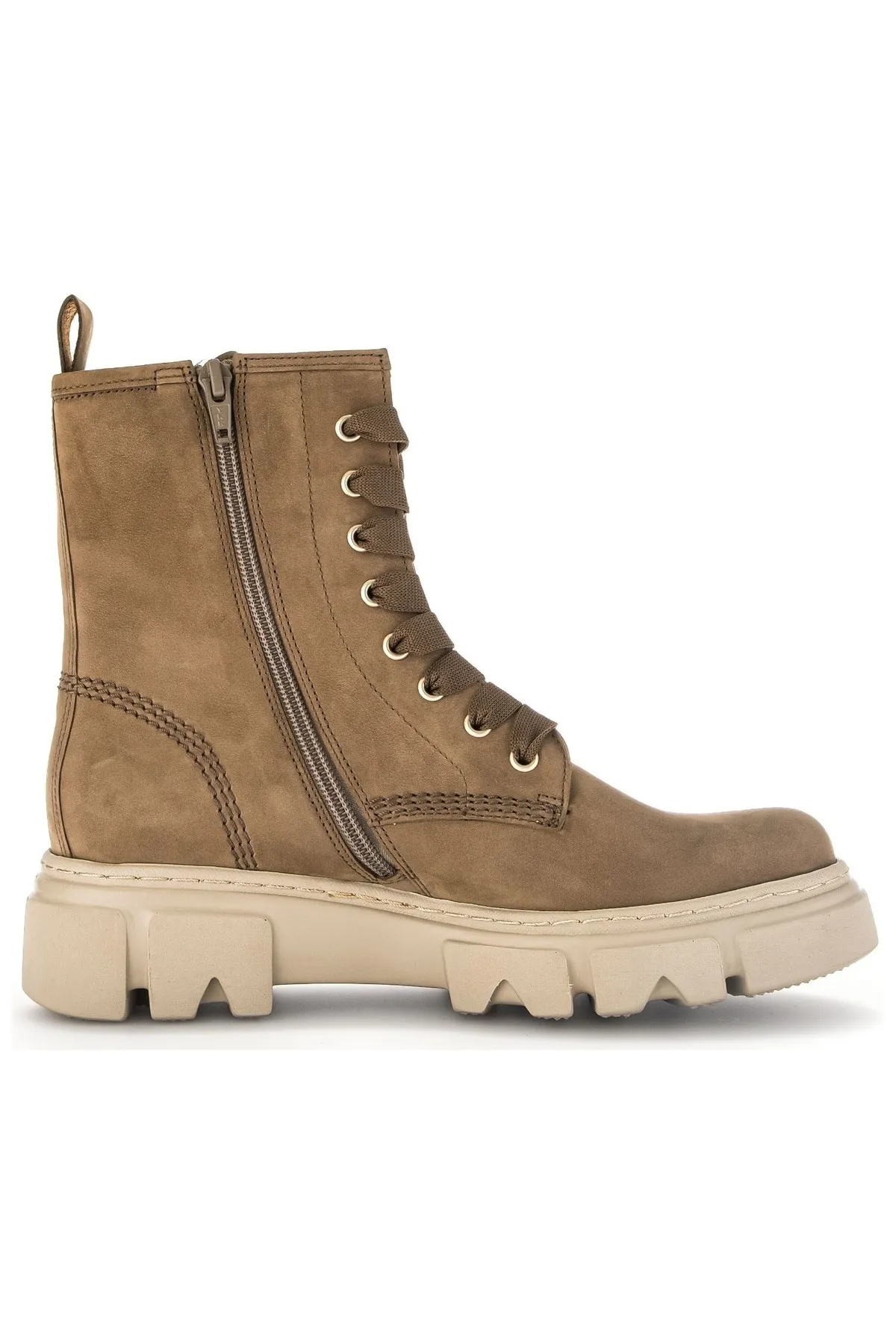 GABOR  Stiefelette - Braun - Flacher Absatz