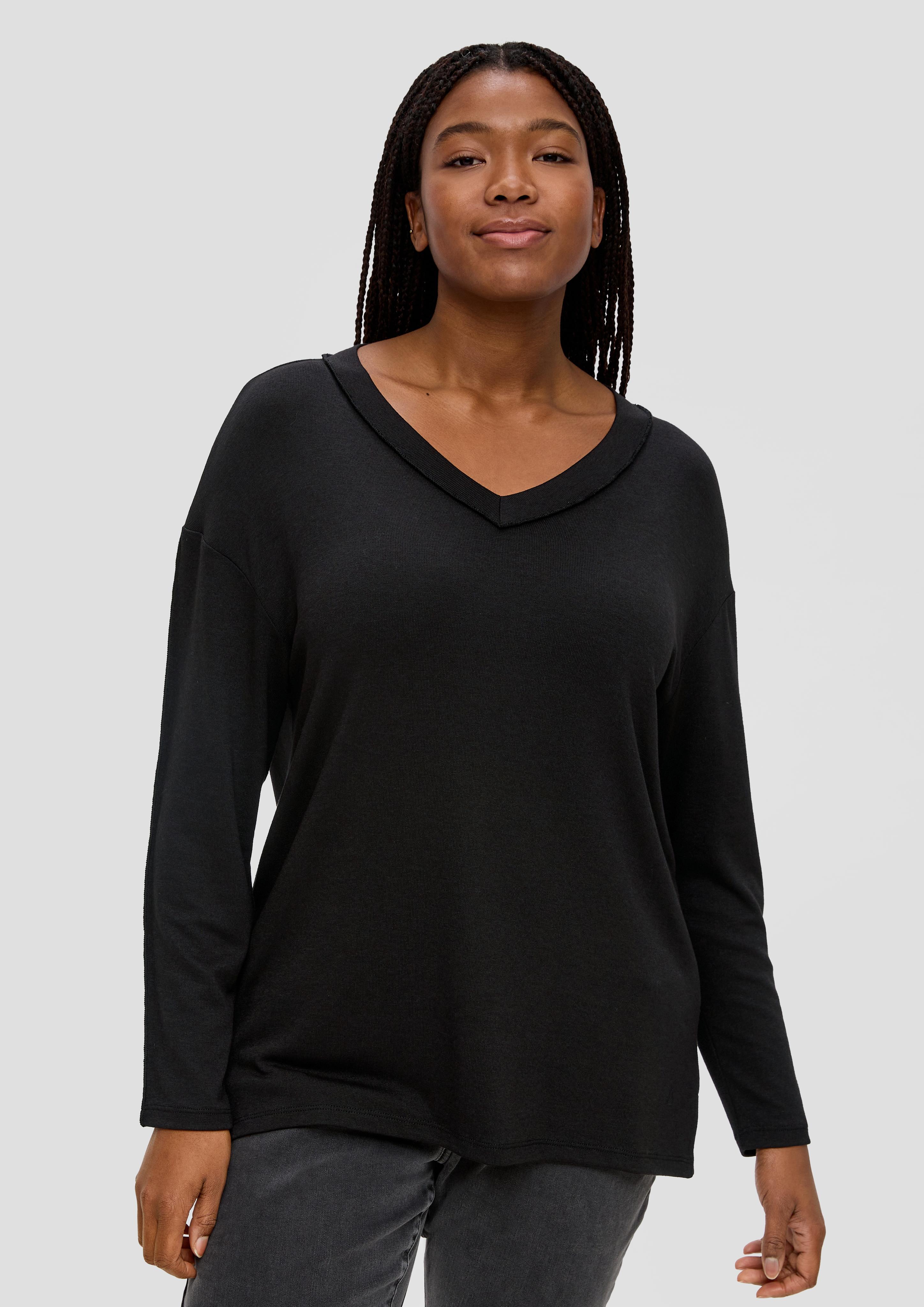 Longsleeve in Strick-Optik  2139148-9999