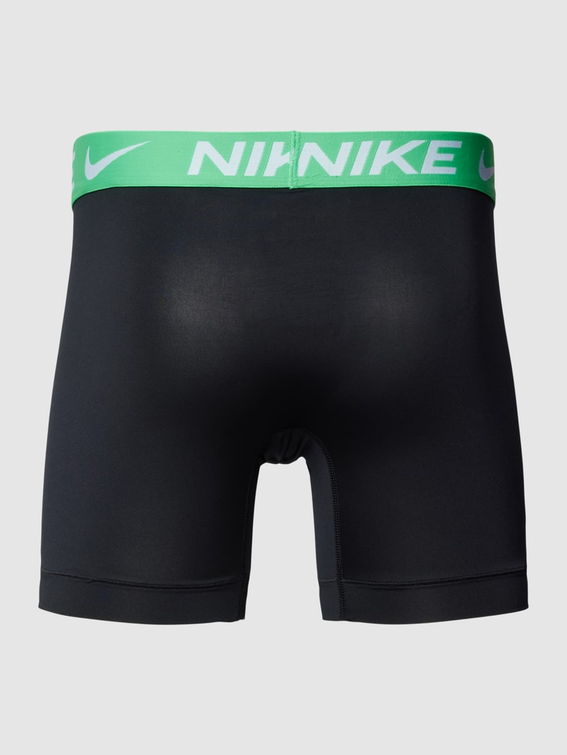 Trunks im 3er-Pack mit Logo-Bund Modell 'ESSENTIAL' in schwarz