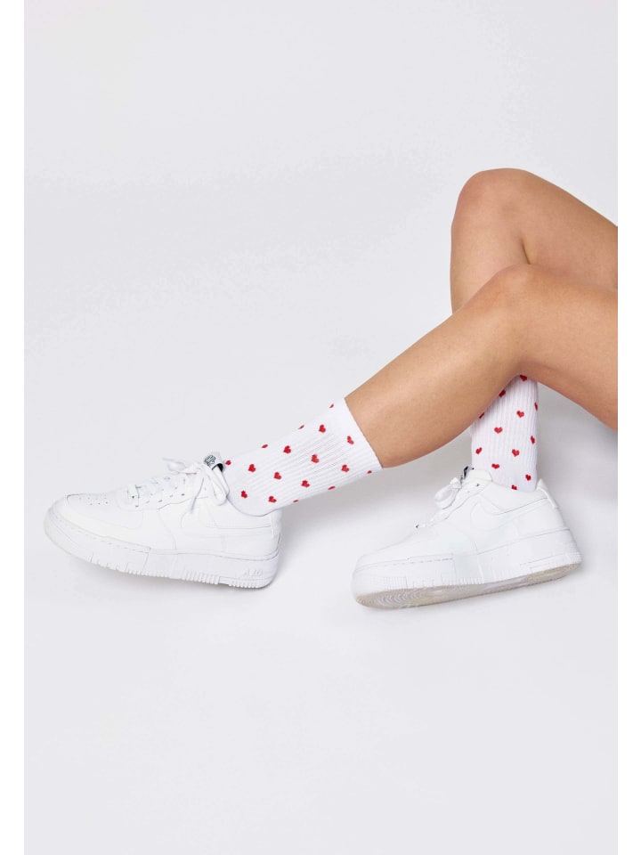 SNOCKS Tennissocken aus Bio-Baumwolle 2 Paar in Mix (Love) günstig kaufen 43-46