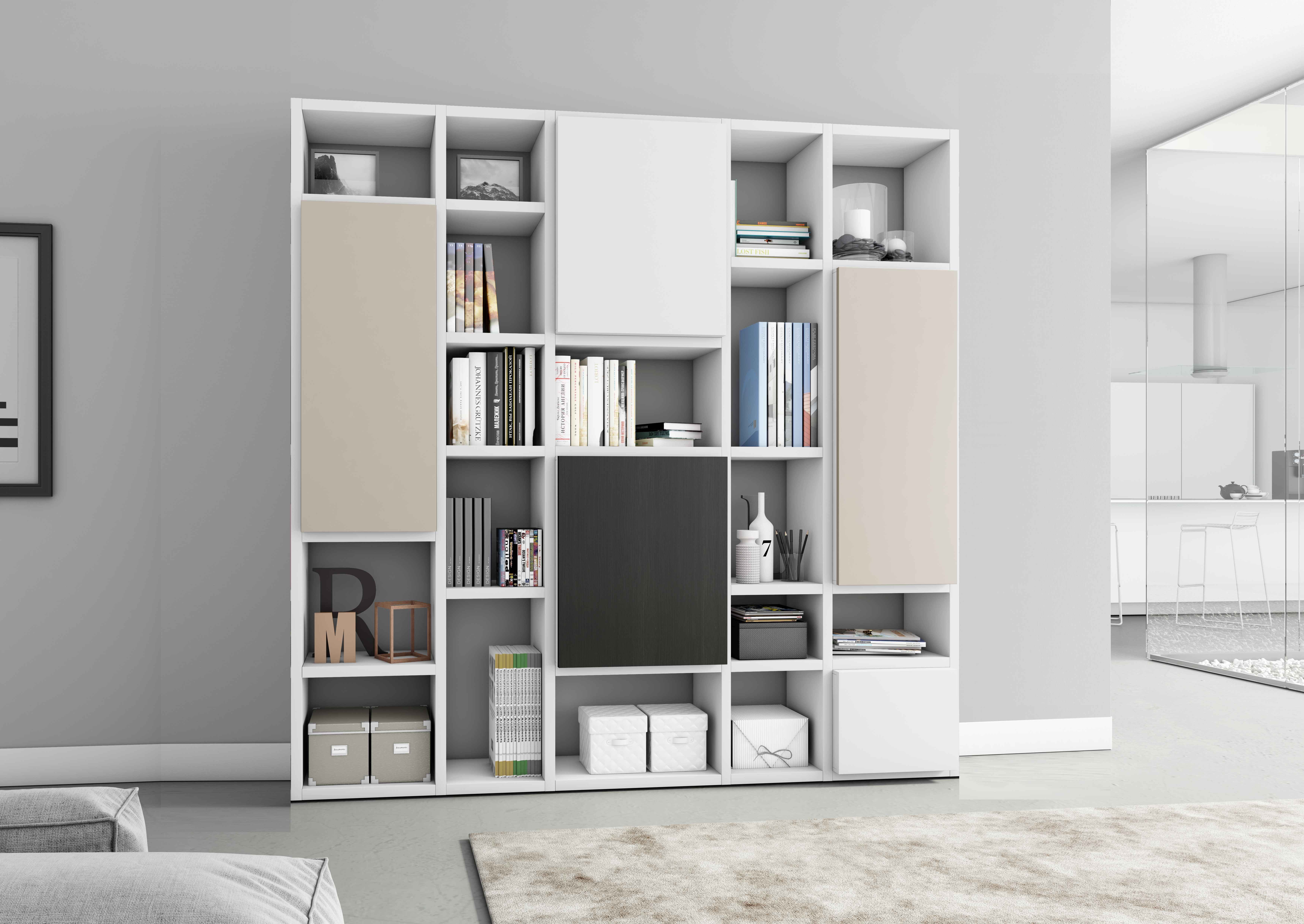 fif möbel Raumteilerregal TORO 531, Breite 224 cm