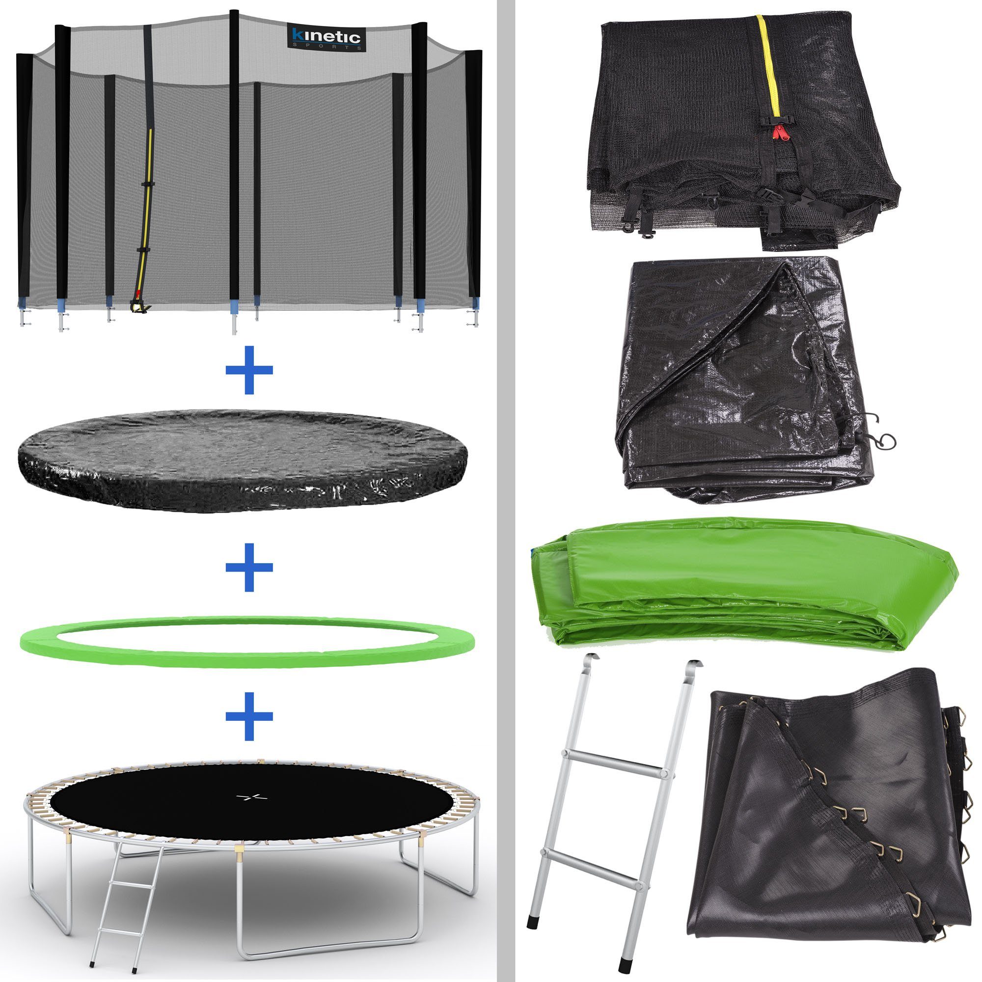 Kinetic Sports Gartentrampolin TPLS