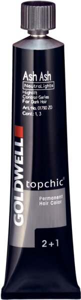 Goldwell Topchic Hair Color 8/AS virtual silver Haarfarbe