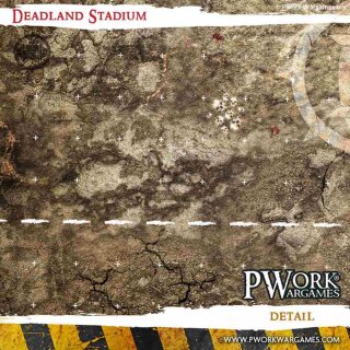 Neoprene Mat: Deadland Stadium 2,4` × 3' (73x92cm)