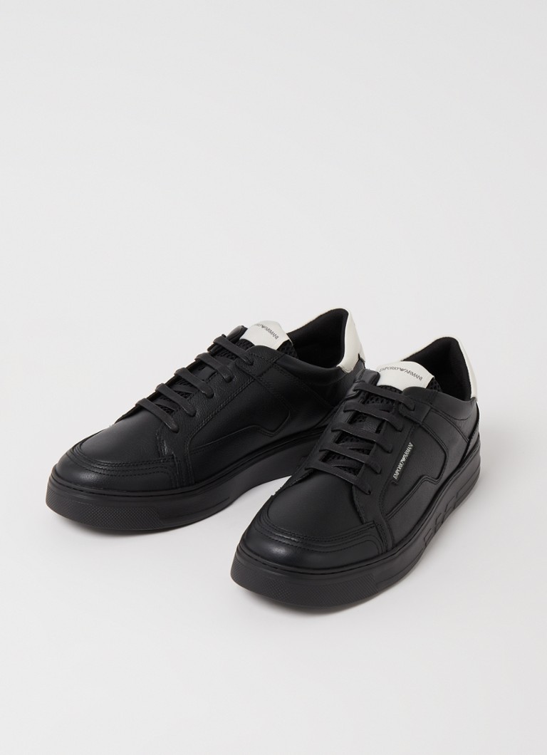 Skórzane buty Emporio Armani