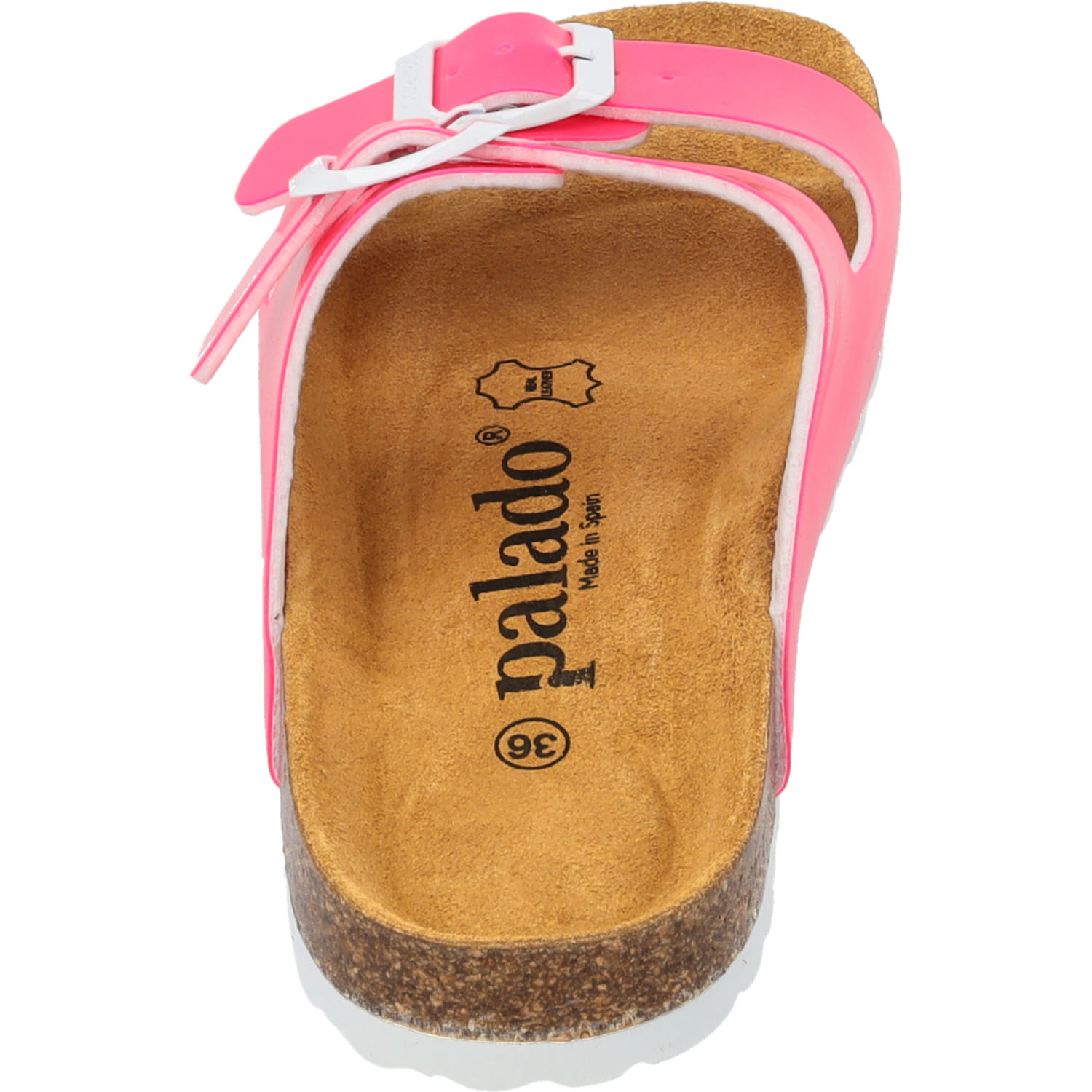 Palado Kids Korfu G Lack, Pantoletten, Kinder, Pink Neon