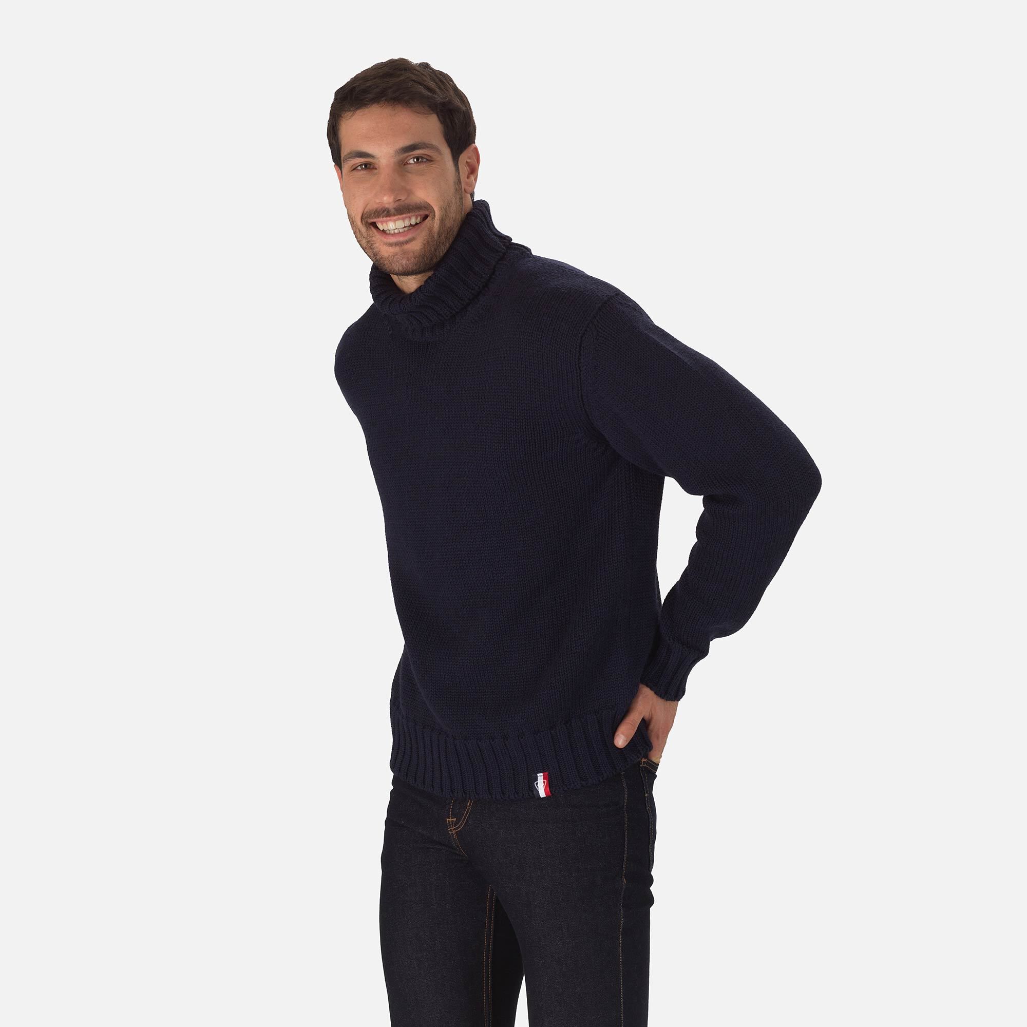 Pull Over en maille à col roulé