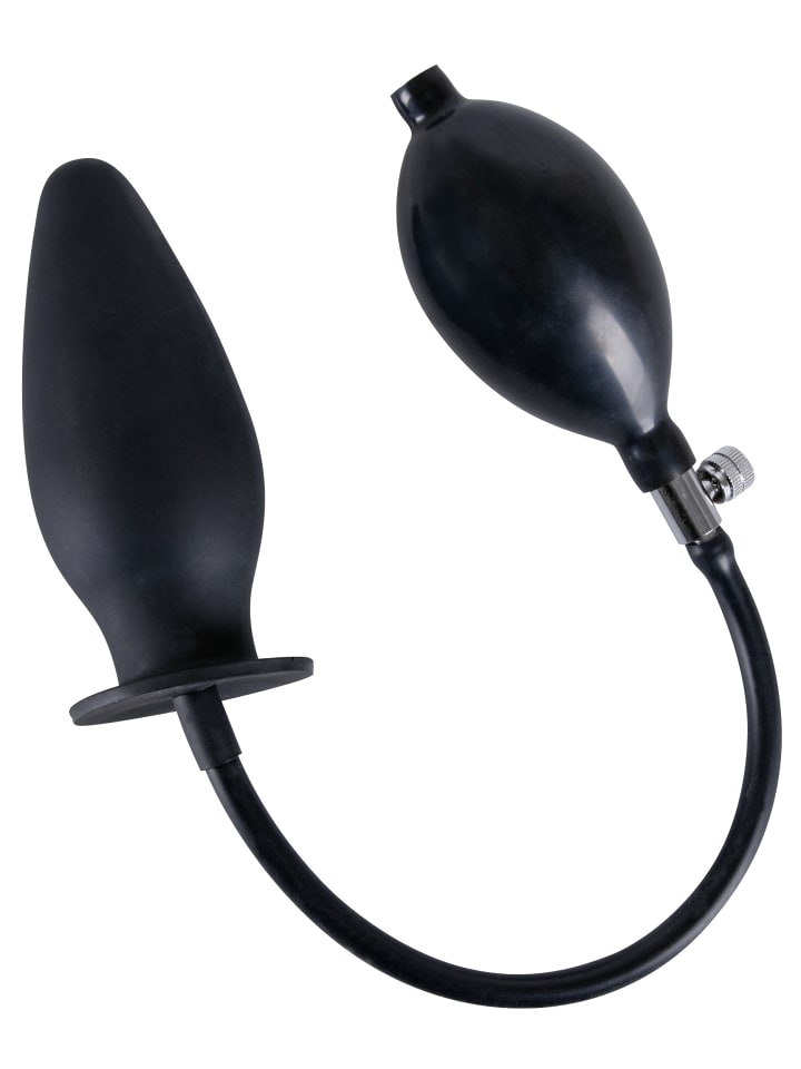 You2Toys aufblasbarer Analplug True Black Inflatable Dildo Butt Plug in schwarz günstig kaufen 11,5 cm
