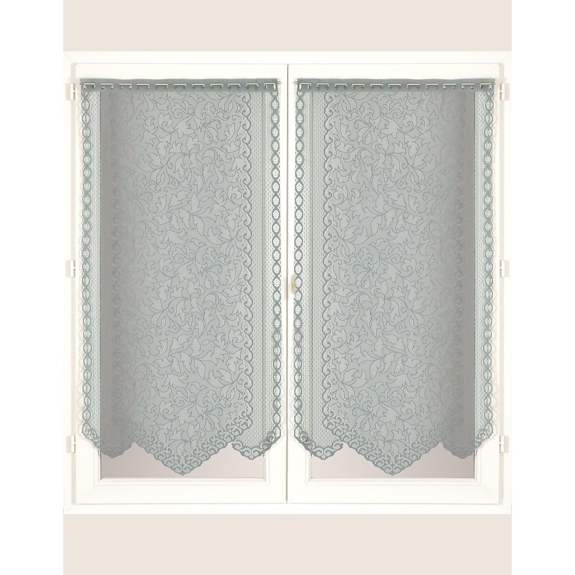 Vitrages pointe Volutes