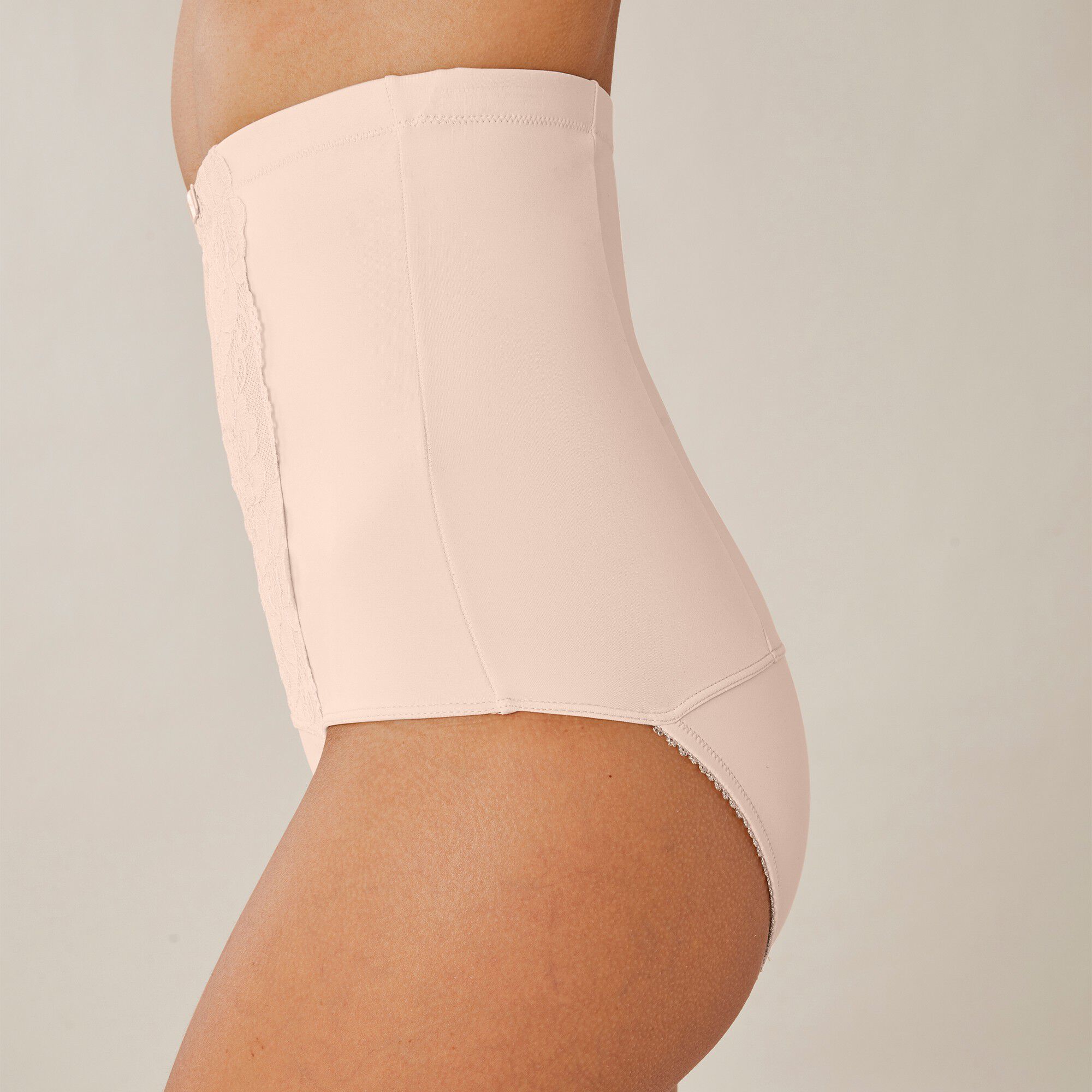 Gaine serre-taille dentelle amincissante
