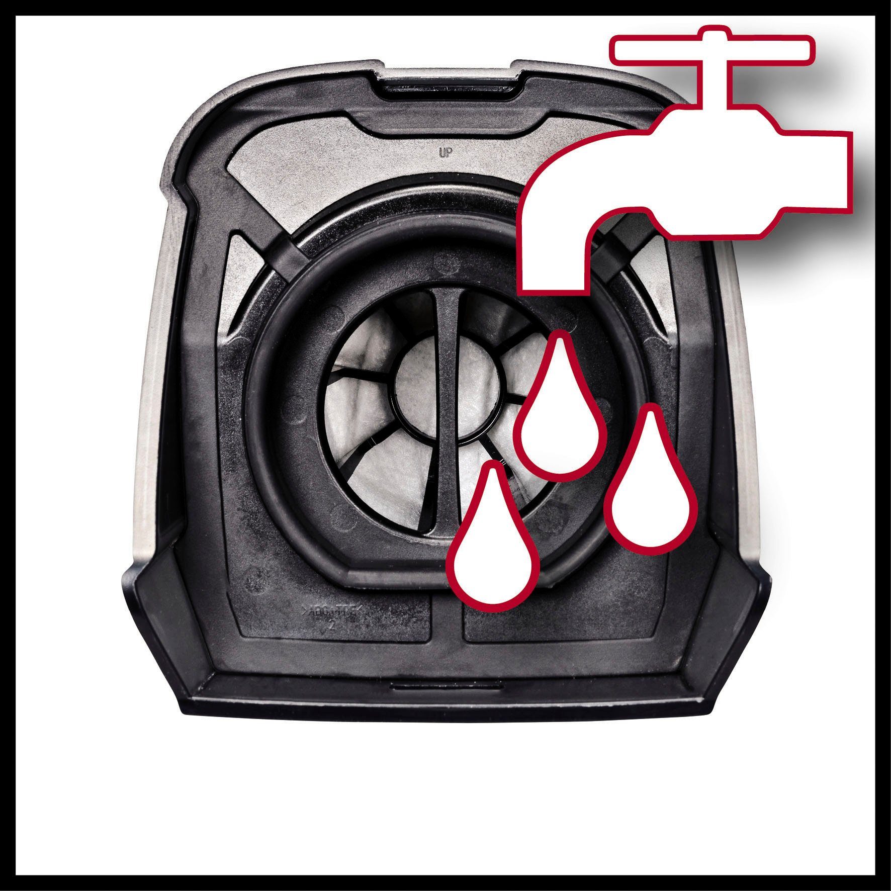 Einhell Akku-Handstaubsauger Power X-Change TE-HV 18/06 Li - Solo, beutellos, ohne Akku und Ladegerät