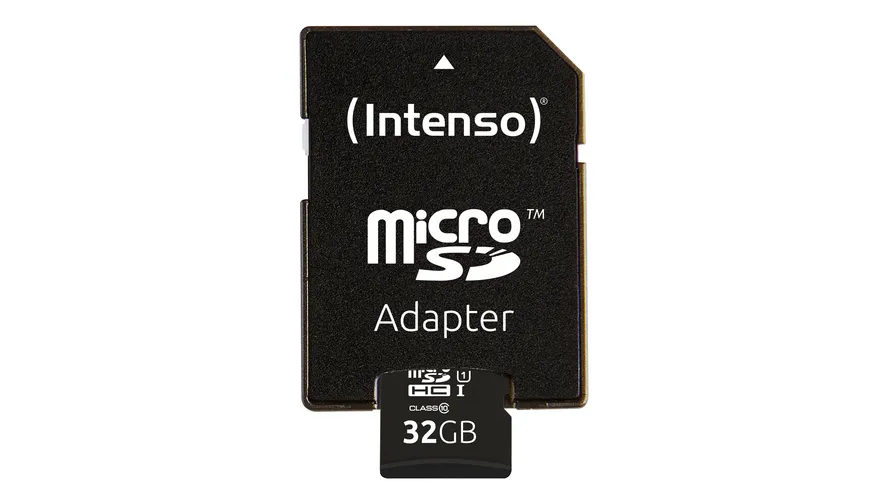 Intenso Micro SDHC Karte 32GB, Class 10
